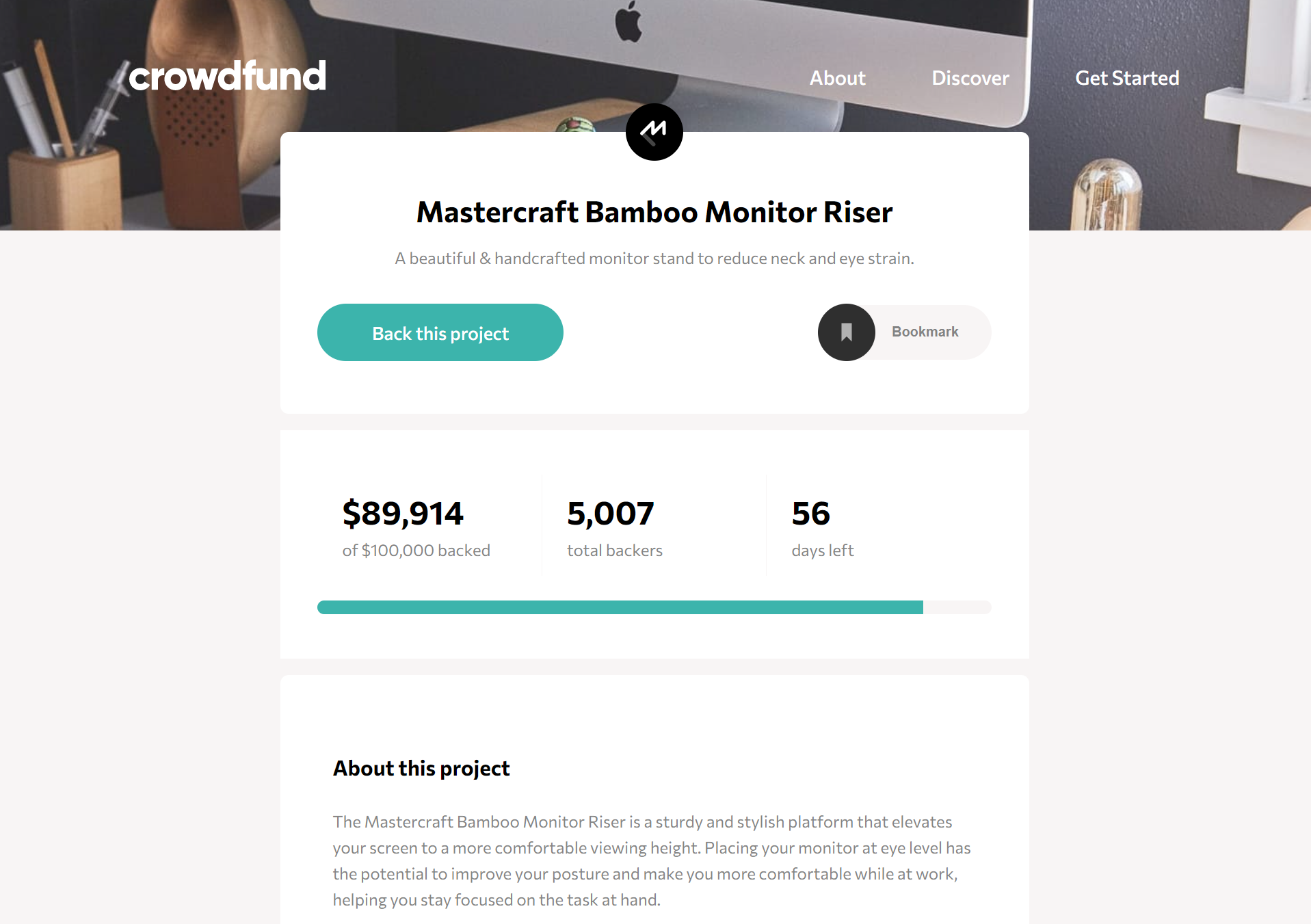 Crowdfunding Website